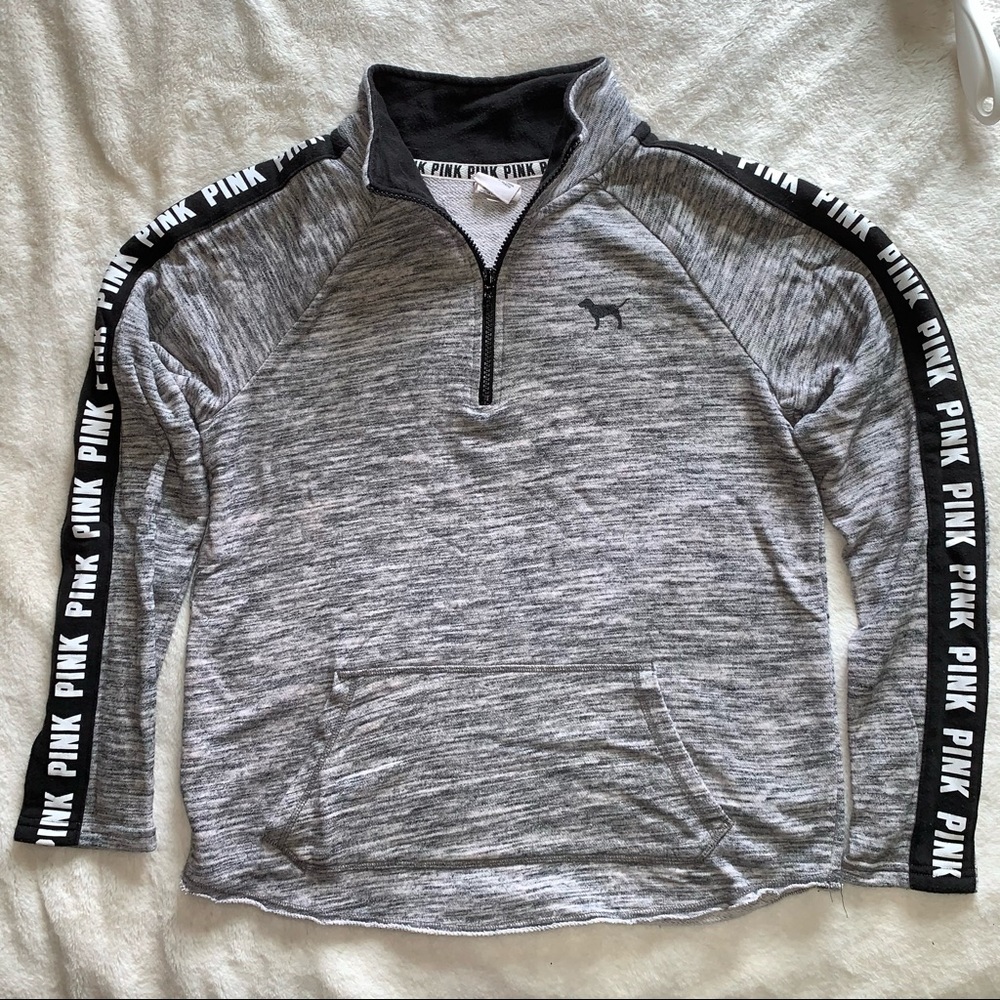VS PINK Gray Pullover Sweatshirt